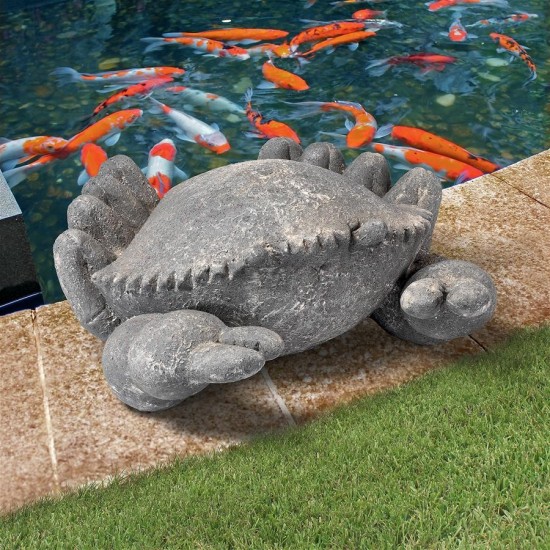 Design Toscano Large Cantankerous Stone Crab Statue