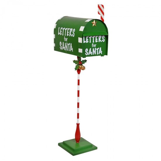 Design Toscano Letters For Santa Metal Mailbox Statue