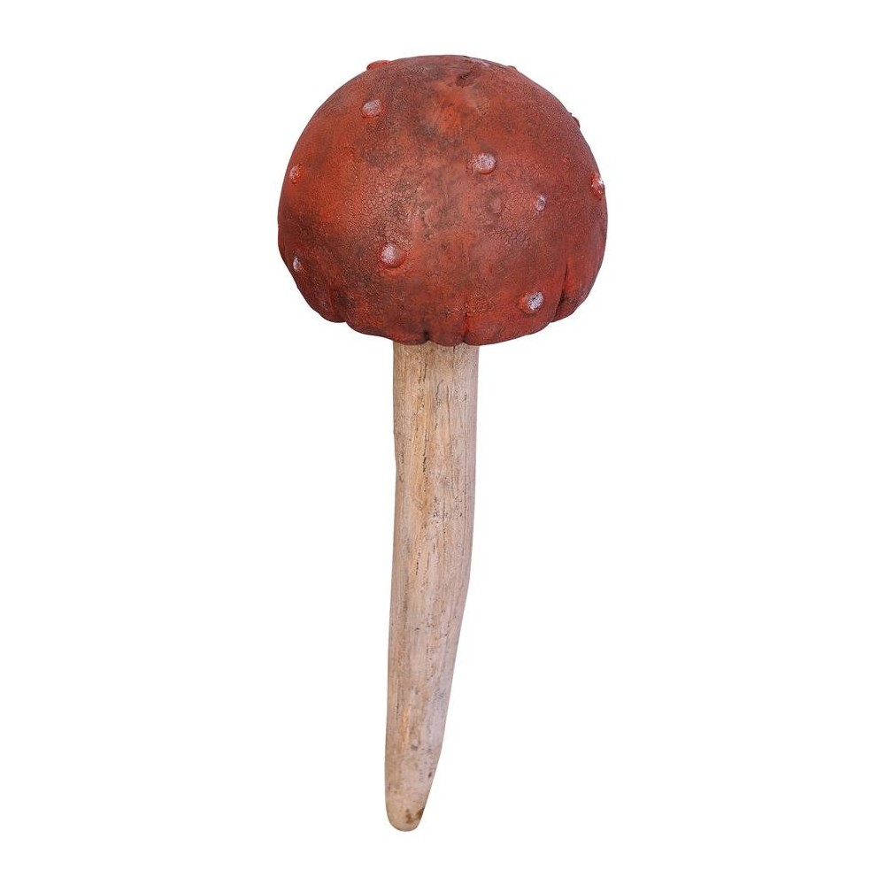 Design Toscano Button Mushroom Garden Stake