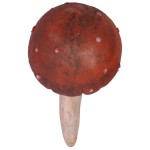 Design Toscano Button Mushroom Garden Stake