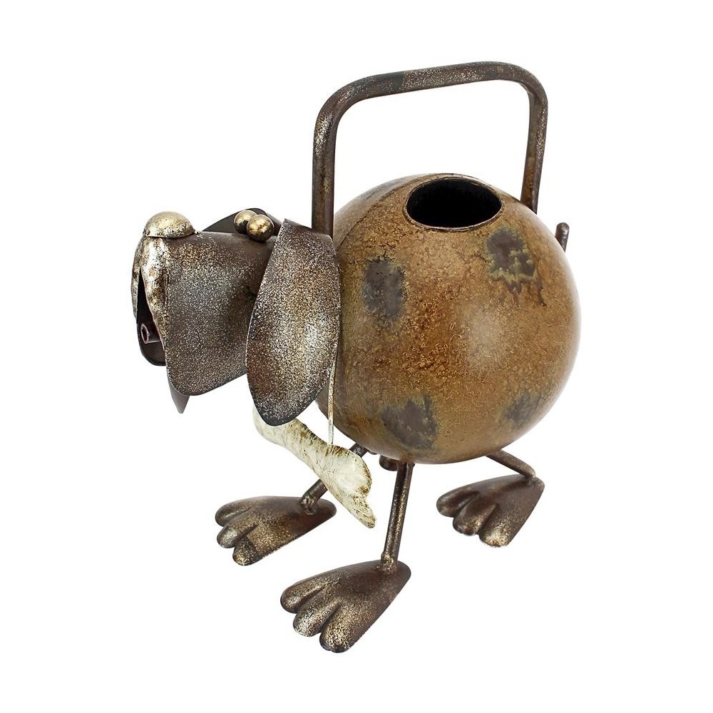 Design Toscano Back To The Farm Metal Dog Watering Can