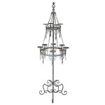 Design Toscano Malbark Castle Gothic Floor Candelabra