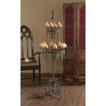 Design Toscano Malbark Castle Gothic Floor Candelabra