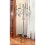 Design Toscano Castle Vecchio Floor Candelabra