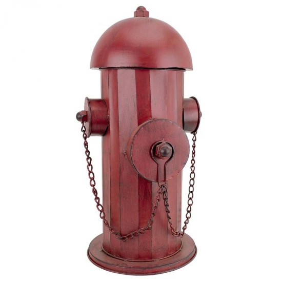 Design Toscano Medium Metal Replica Fire Hydrant