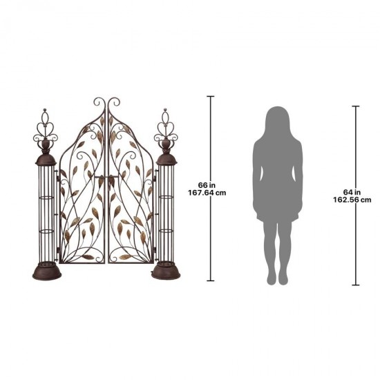 Design Toscano Princess Entryway Metal Garden Gate