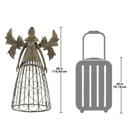 Design Toscano Tempest Metal Trellis Fairy