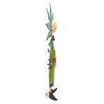 Design Toscano Boy Flower Child Metal Garden Statue