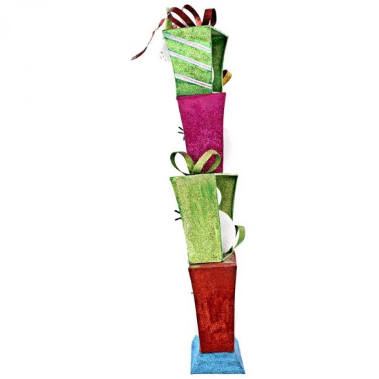 Design Toscano Stacks Of Christmas Snowmen Statue