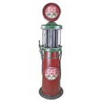 Design Toscano Service Station Visible Gas Pump Statue