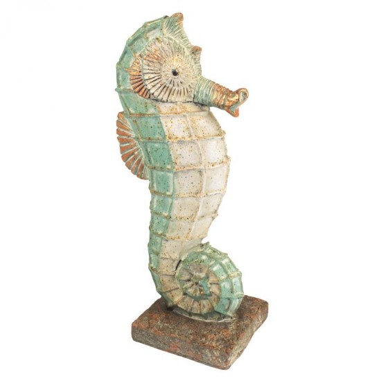Design Toscano Medium Seabiscuit Seahorse Statue