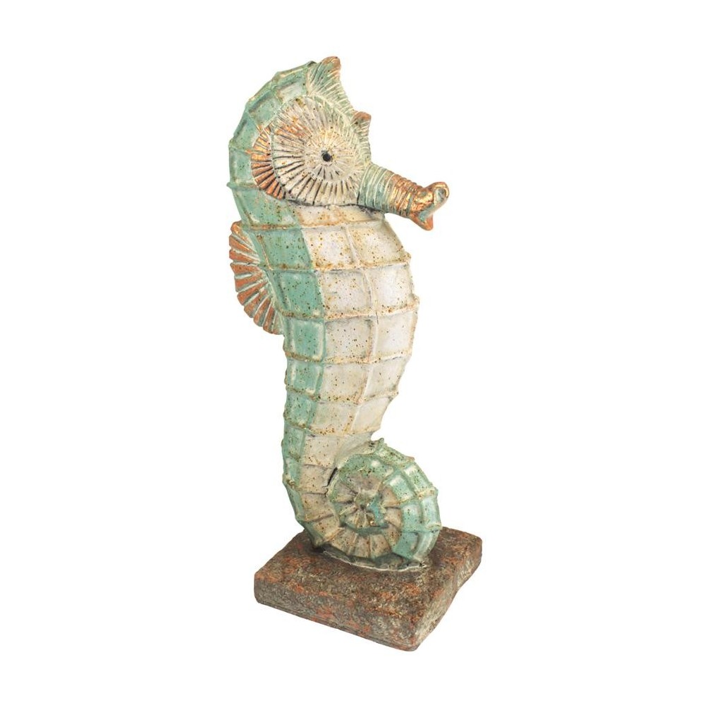 Design Toscano Medium Seabiscuit Seahorse Statue