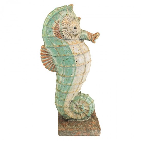 Design Toscano Medium Seabiscuit Seahorse Statue