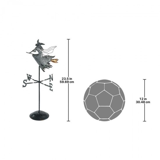 Design Toscano Witch Weathervane
