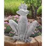 Design Toscano Big Olde Bullfrog King Garden Statue
