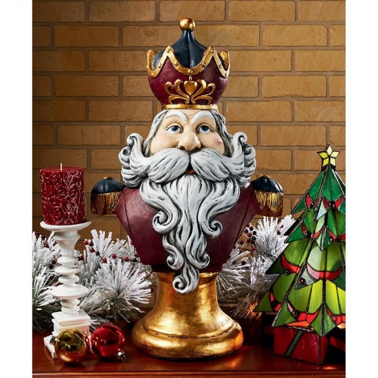 Design Toscano Santa Claus King Of North Pole Statue