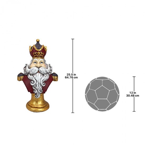 Design Toscano Santa Claus King Of North Pole Statue