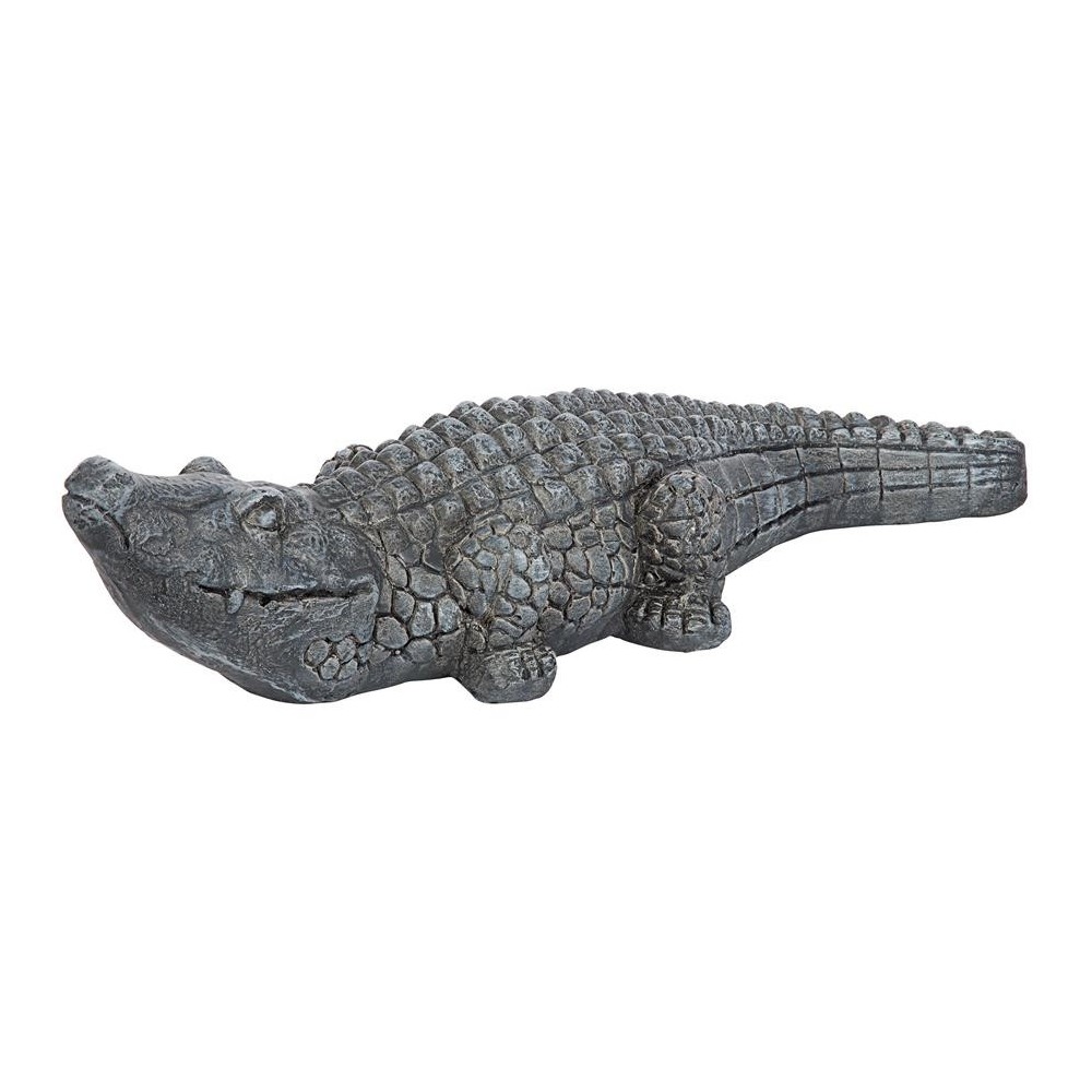 Design Toscano Chomper Swamp Beast Garden Gator Statue Design Toscano Chomper Swamp Beast Garden Gator Statue