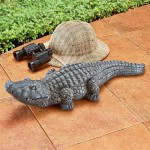 Design Toscano Chomper Swamp Beast Garden Gator Statue