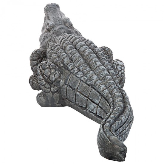 Design Toscano Chomper Swamp Beast Garden Gator Statue