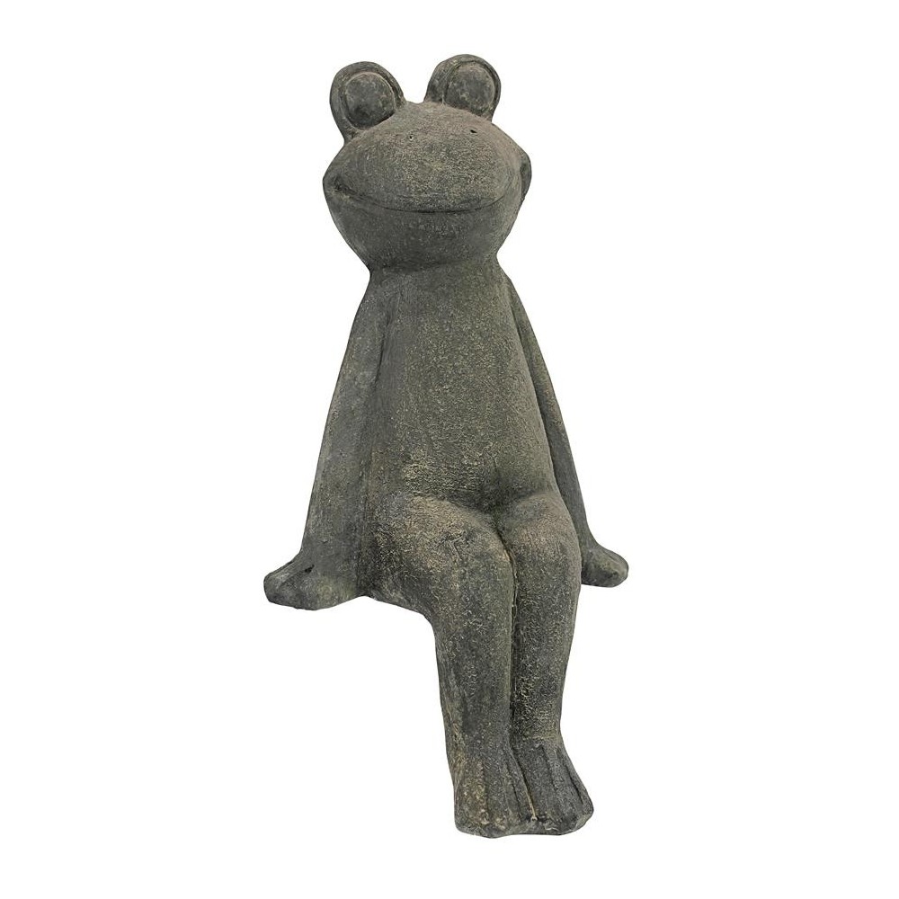 Design Toscano Take A Toad Off Sitting Frog Statue