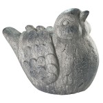 Design Toscano Fine Feathered Friend Chubby Bird Statue