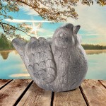 Design Toscano Fine Feathered Friend Chubby Bird Statue