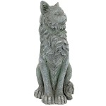 Design Toscano King Olav V Norwegian Forest Cat Statue