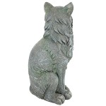 Design Toscano King Olav V Norwegian Forest Cat Statue