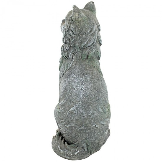 Design Toscano King Olav V Norwegian Forest Cat Statue