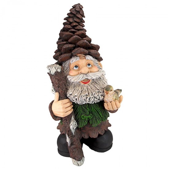 Design Toscano Pinecone Percy Woodland Gnome Statue