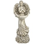 Design Toscano Angel With Winged Offering Dish Statue