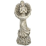 Design Toscano Angel With Winged Offering Dish Statue