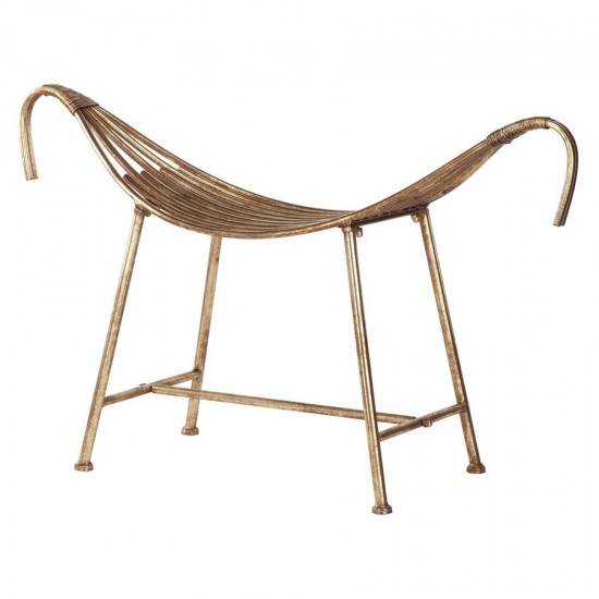 Design Toscano God Of The Nile Metal Bench