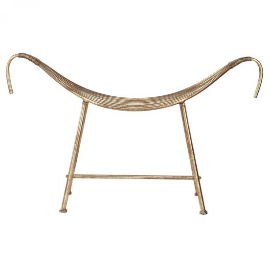 Design Toscano God Of The Nile Metal Bench