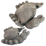 Design Toscano S/2 Cantankerous Stone Crab Statues