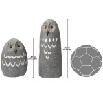 Design Toscano S/2 Ogling Outdoor Owl Statues