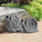 Design Toscano S/2 At A Snails Pace Statues