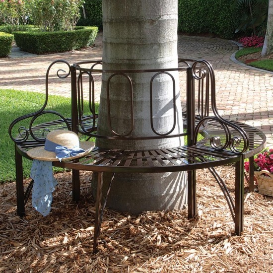 Design Toscano Roundabout Garden Bench