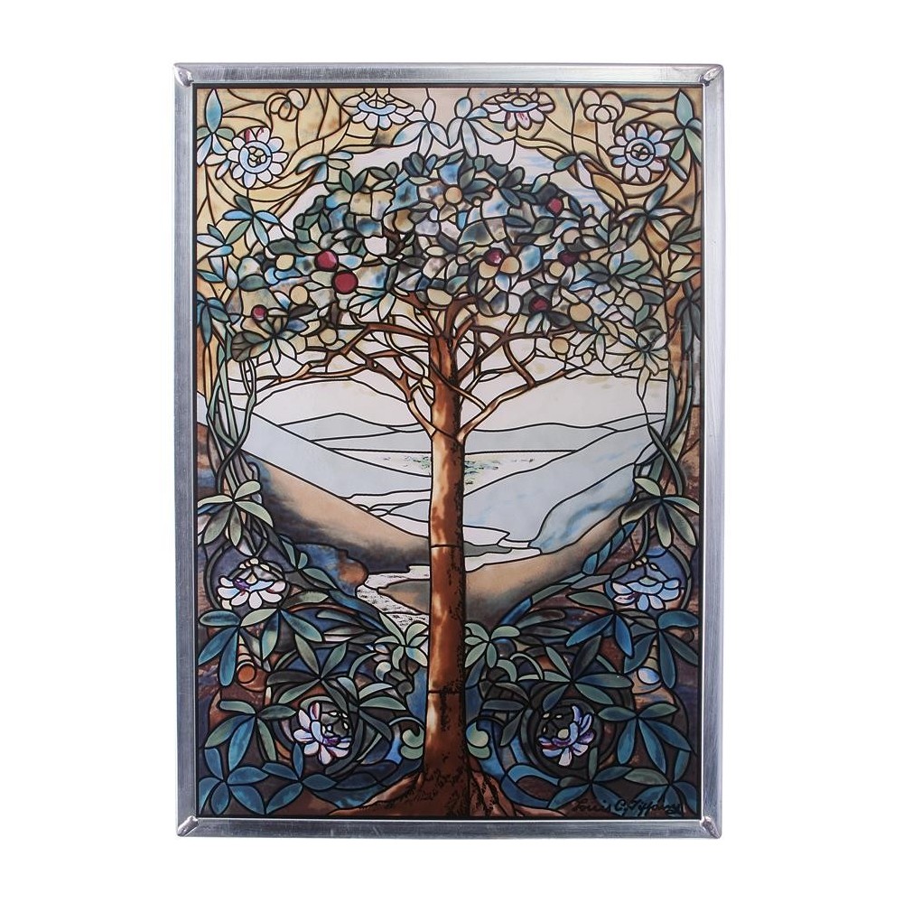 Design Toscano Tree Of Life Art Glass