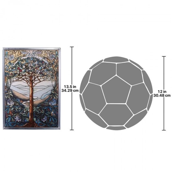 Design Toscano Tree Of Life Art Glass