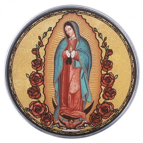 Design Toscano Our Lady Of Guadalupe Art Glass