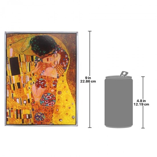 Design Toscano Klimts The Kiss 1908 Art Glass