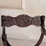 Design Toscano Medieval Cross Frame Chair