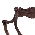 Design Toscano Medieval Cross Frame Chair