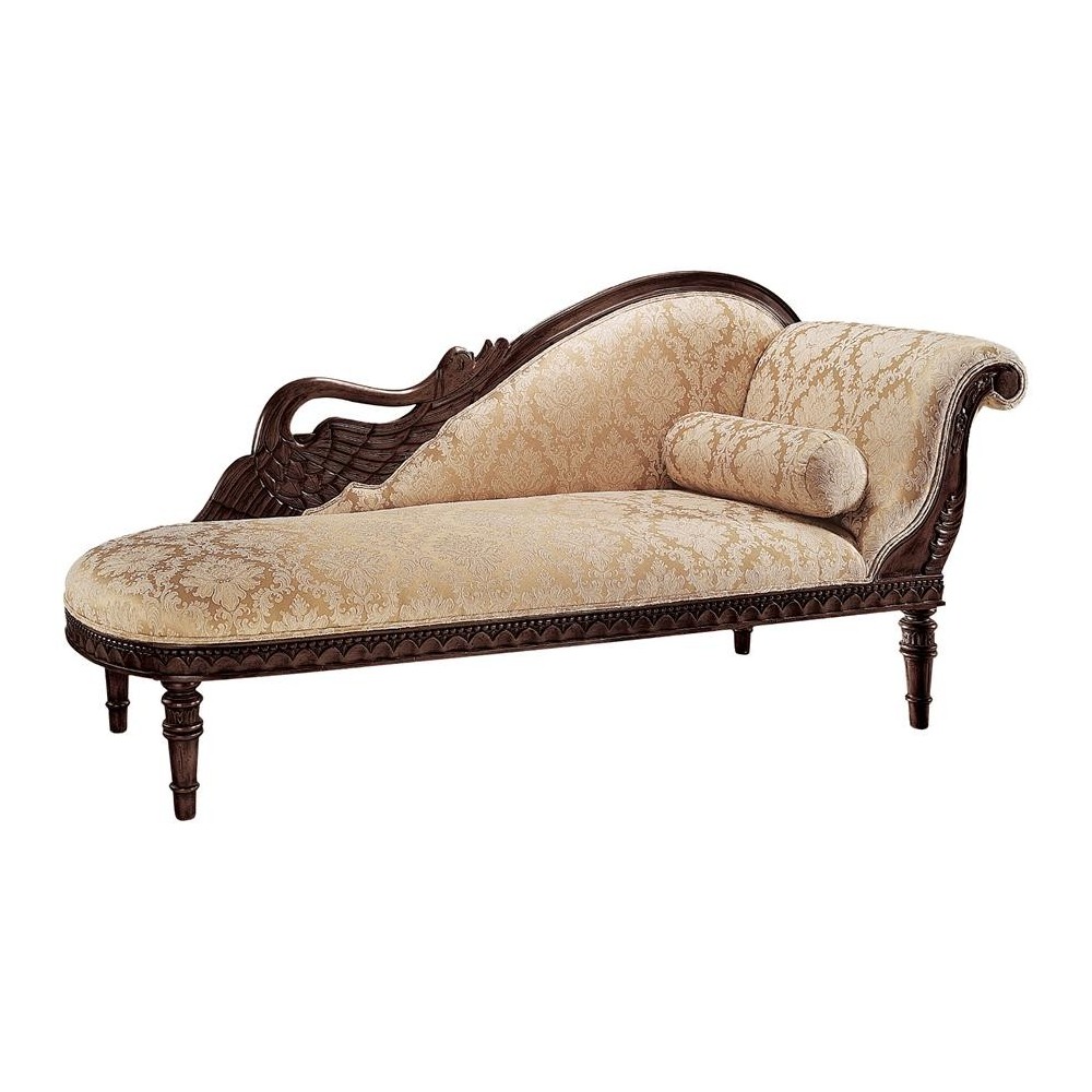 Design Toscano Swan Fainting Couch Right Version Design Toscano Swan Fainting Couch Right Version