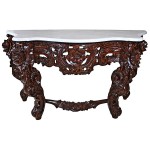 Design Toscano Hapsburg Console Table With Marble Top