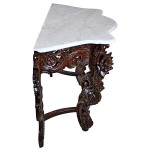 Design Toscano Hapsburg Console Table With Marble Top