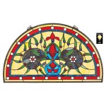 Design Toscano Palladios Stained Glass Window