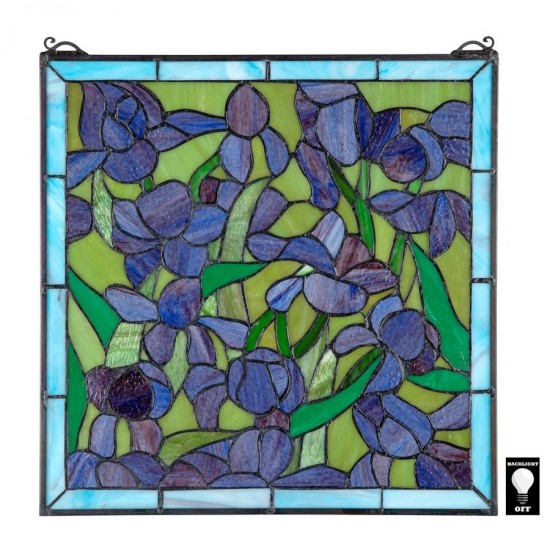 Design Toscano Van Gogh Iris Window